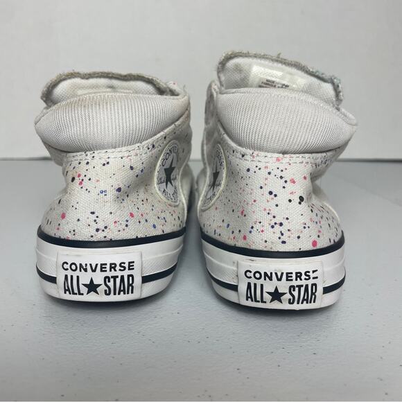 Converse All Star High Top Polka Dot Women’s Size 5 Shoe - Picture 3 of 6